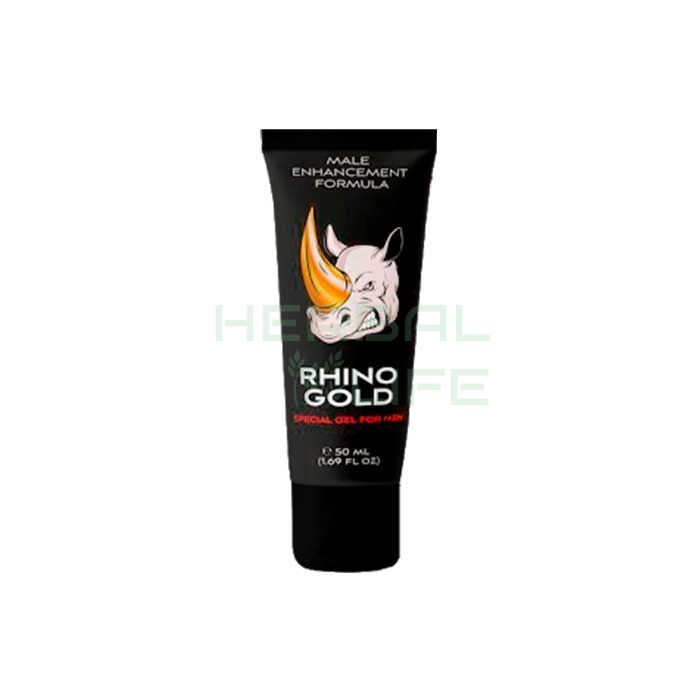 Rhino Gold Gel - gel pembesaran zakar