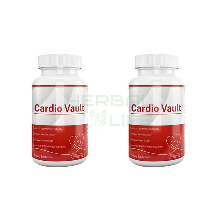 Cardio Vault - remedy for high blood pressure