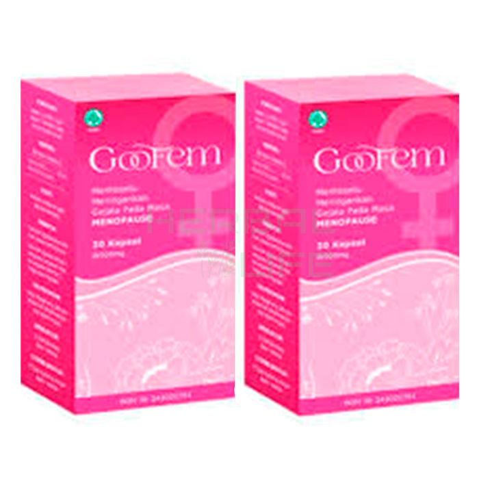 Goofem - product for the health of the genitourinary system