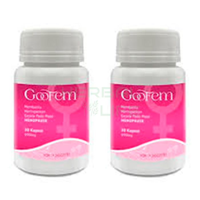 Goofem - product for the health of the genitourinary system